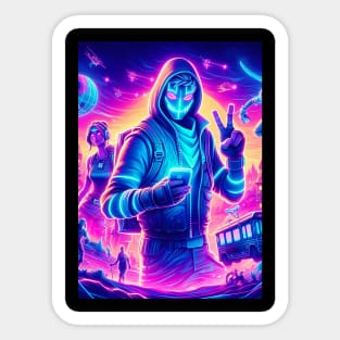 Fortnite game Sticker